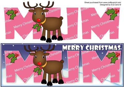 Rudolf the Red Nose Reindeer Mum Large Dl