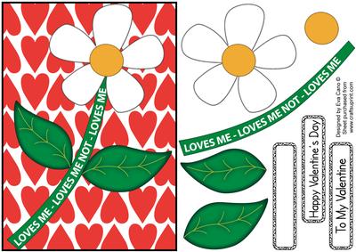 Loves Me, Loves Me Not Decoupage