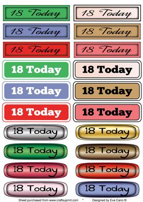 18 Today Tags