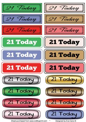 21 Today Tags