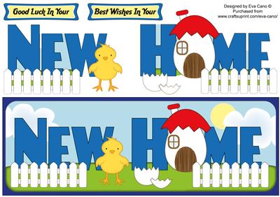 Henry the Chick New Home Large Dl