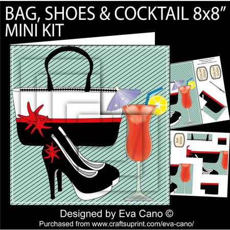 Bag, Shoes & Cocktail 8x8 Mini Kit