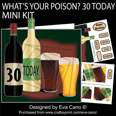 What's Your Poison? 30 Today Mini Kit