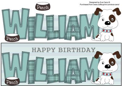 Patch the Dog William Large Dl