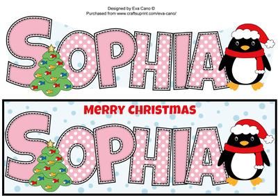 Eddie the Penguin Sophia Large Dl