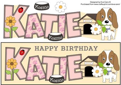 Kosmo the Dog Katie Large Dl