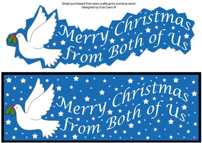 Christmas Dove Large Dl