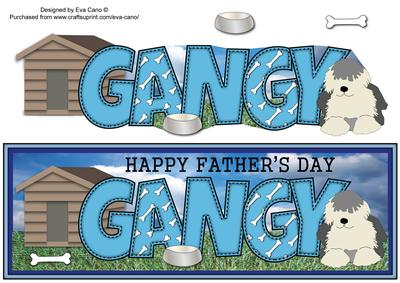 Father's Day Dulux Dog Gangy Large Dl