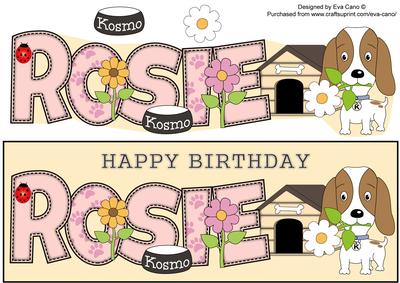 Kosmo the Dog Rosie Large Dl