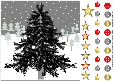Christmas Tree - Black