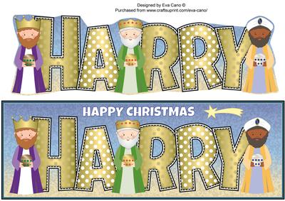 3 Wise Men Harry Large Dl