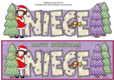 Christmas Girl Niece Large Dl