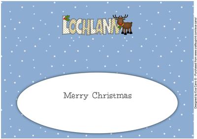 Rudolf the Red Nose Reindeer Lochlann Large Dl Insert