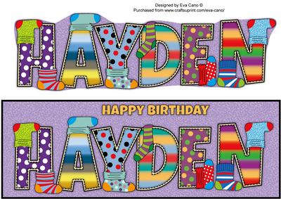 Socks Hayden Large Dl