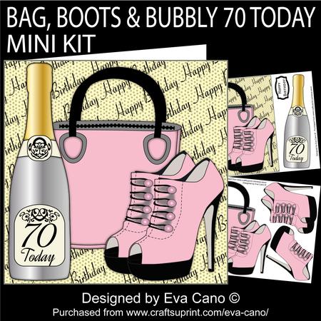 Bag, Shoes and Bubbly 70 Today Mini Kit