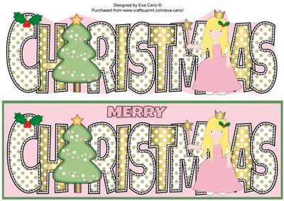 Christmas Little Princess Large Dl
