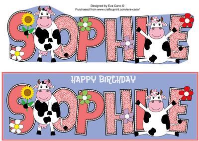 Mad Cows Sophie Large Dl