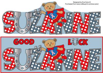 Superted Girl Suzanne Large Dl