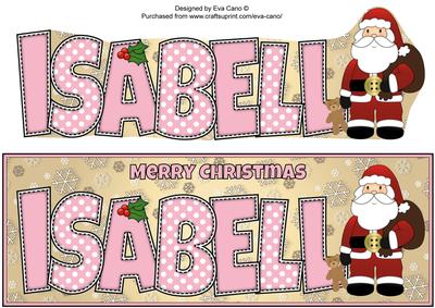 Santa Isabell Large Dl
