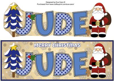 Santa Jude Large Dl