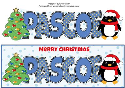 Eddie the Penguin Pascoe Large Dl
