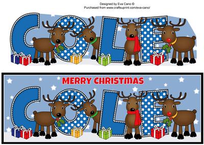 Rudolf and Friends Cole Large Dl