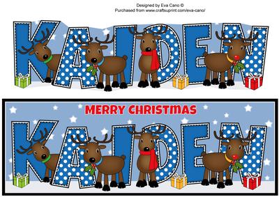 Rudolf and Friends Kaiden Large Dl