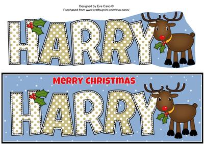 Rudolf the Red Nose Reindeer Harry Large Dl