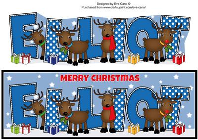 Rudolf and Friends Elliot Large Dl