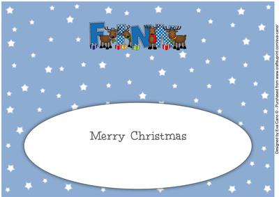 Rudolf and Friends Finn Large Dl Insert