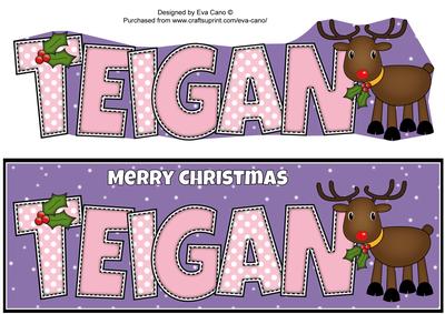 Rudolf the Red Nose Reindeer Teigan Large Dl
