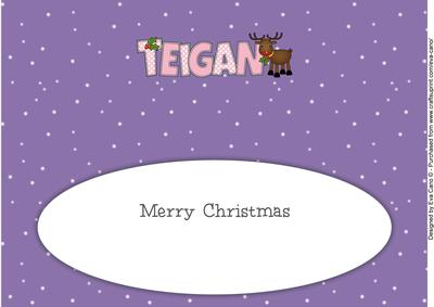 Rudolf the Red Nose Reindeer Teigan Large Dl Insert
