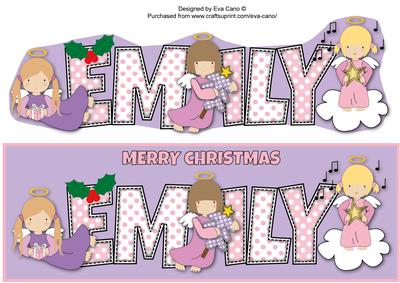 Christmas Angels Emily Large Dl