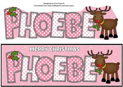 Rudolf the Red Nose Reindeer Phoebe Large Dl