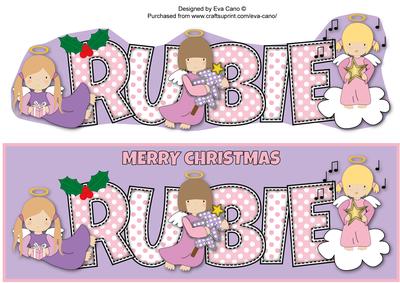 Christmas Angels Rubie Large Dl