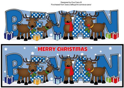 Rudolf and Friends Bevan Large Dl