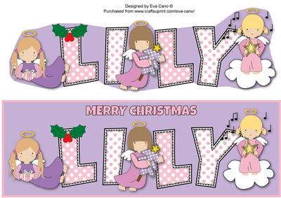 Christmas Angels Lily Large Dl