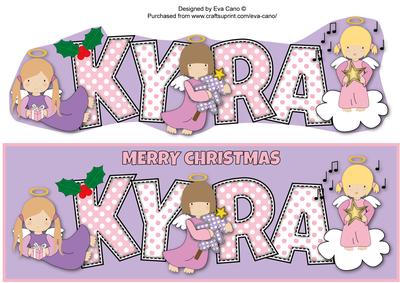 Christmas Angels Kyra Large Dl
