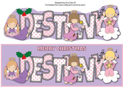 Christmas Angels Destiny Large Dl