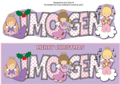 Christmas Angels Imogen Large Dl
