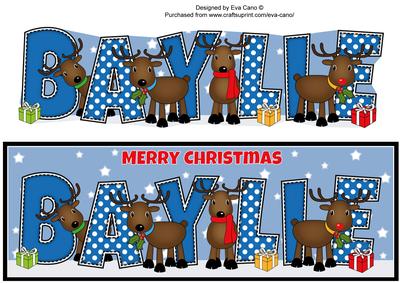 Rudolf and Friends Baylie Large Dl