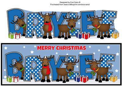 Rudolf and Friends Brylee Large Dl