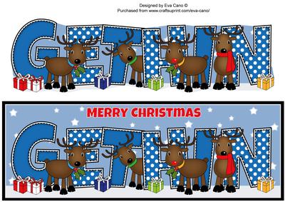 Rudolf and Friends Gethin Large Dl