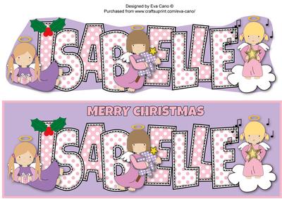 Christmas Angels Isabelle Large Dl