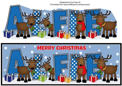 Rudolf and Friends Alfie Large Dl