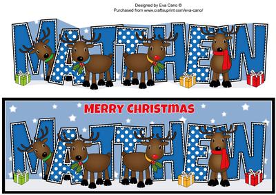 Rudolf and Friends Matthew Large Dl