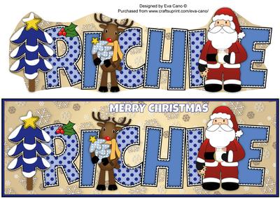 Cookies for Santa and Rudolf Richie Large Dl