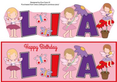 Little Fairies Lia Large Dl