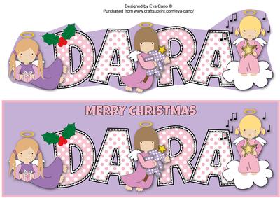 Christmas Angels Dara Large Dl