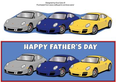Fathers Day Porsches Large Dl